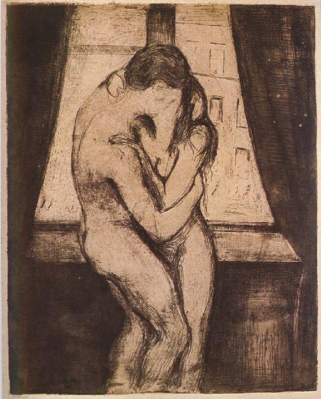 Edvard Munch Kiss